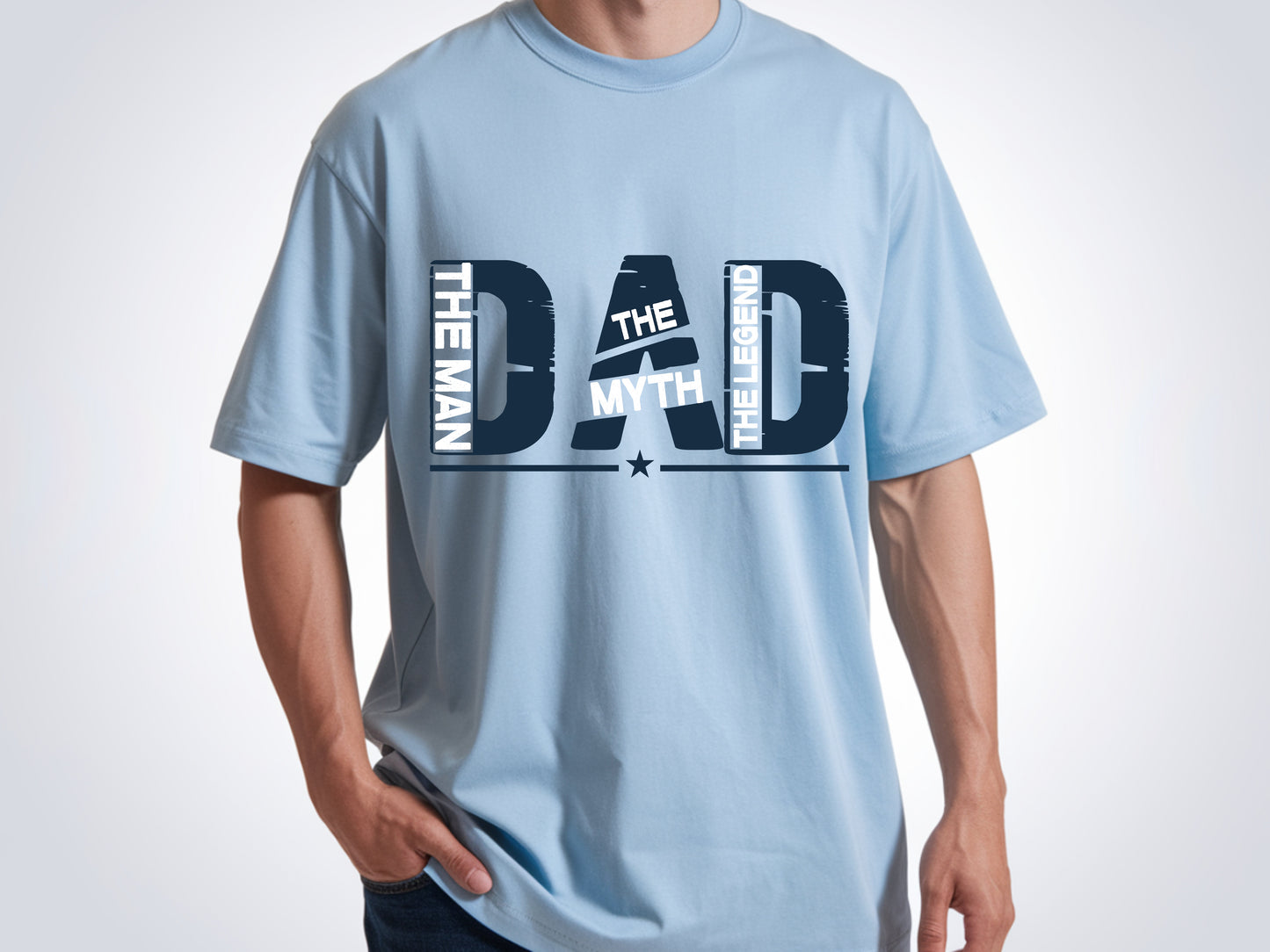 Dad - Full Color - DTF Transfer - 2 to 5 business days