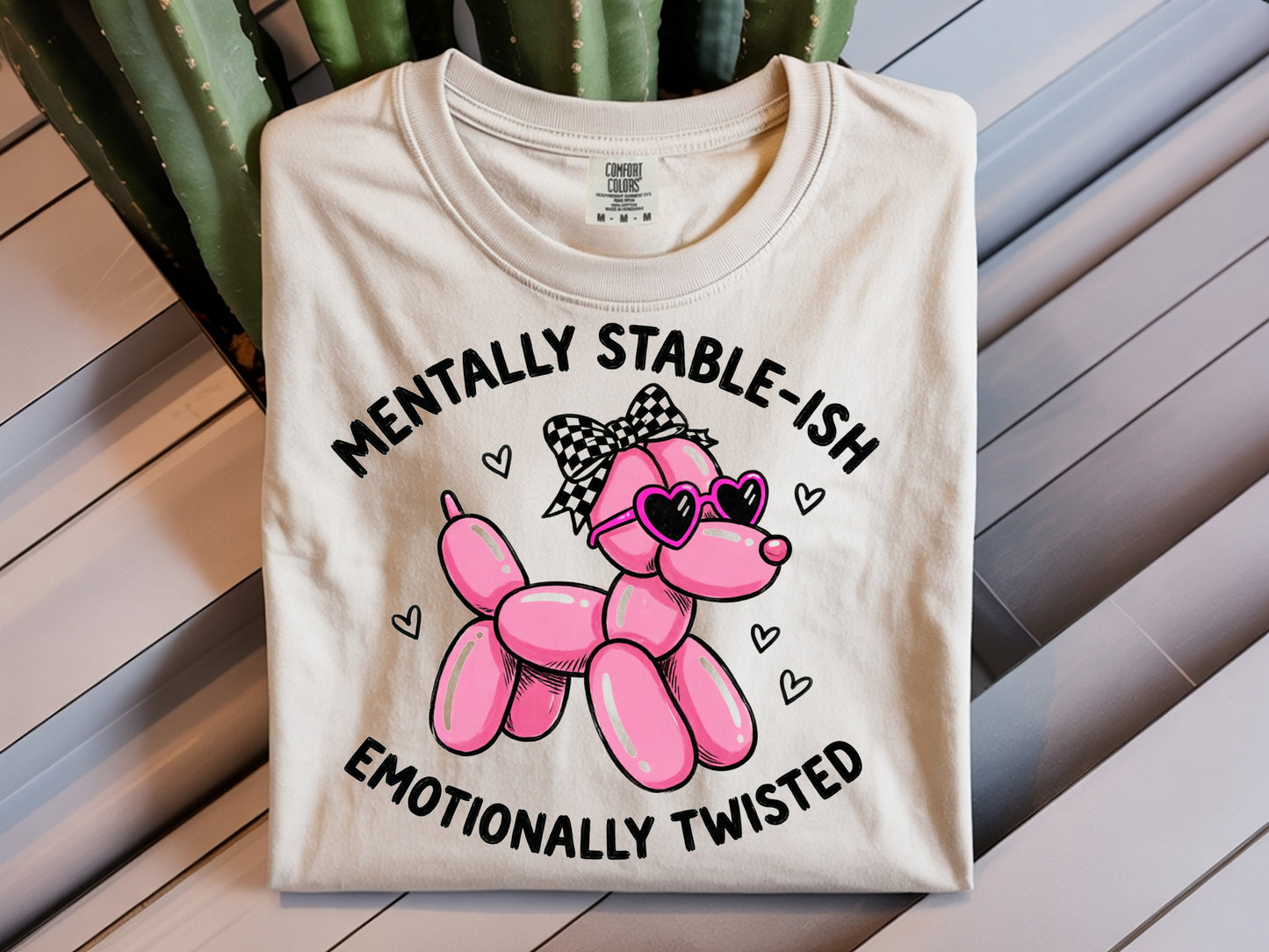 Mentally Stable-ish-Full Color - DTF Transfer - 2 to 5 business days