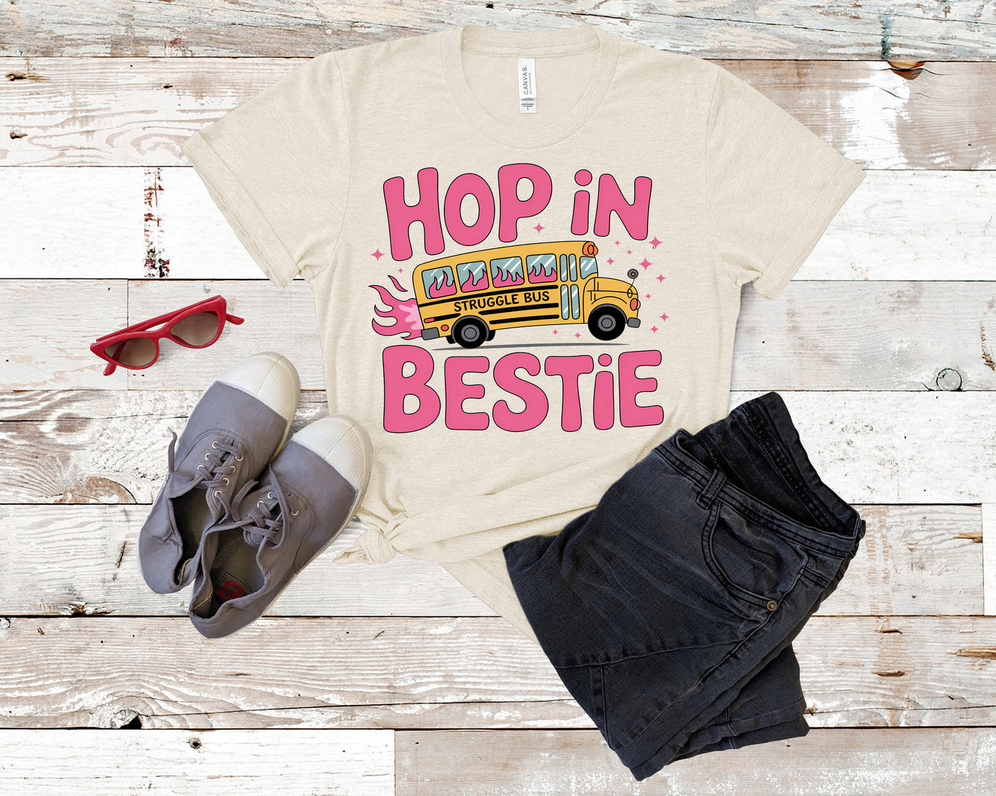 Bestie Bus - Full Color - DTF Transfer