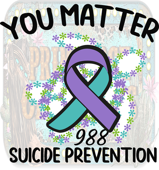 You Matter turtle-Full Color-DTF Transfer-2-5 Business Days