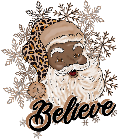 Believe Santa DTF