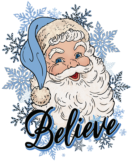 Believe Santa DTF