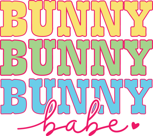 Bunny Babe Repeat DTF