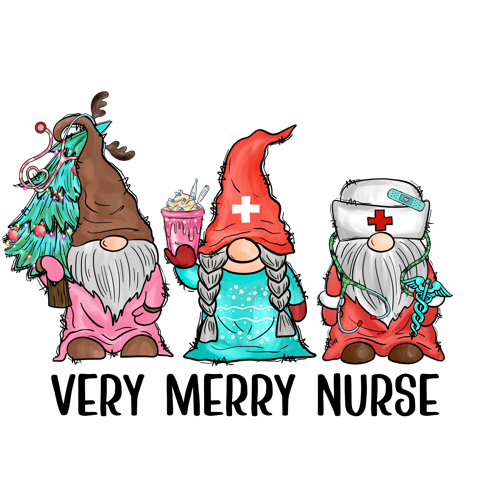 Very Merry Nurse DTF