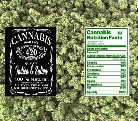 Cannabis Tumbler Wrap