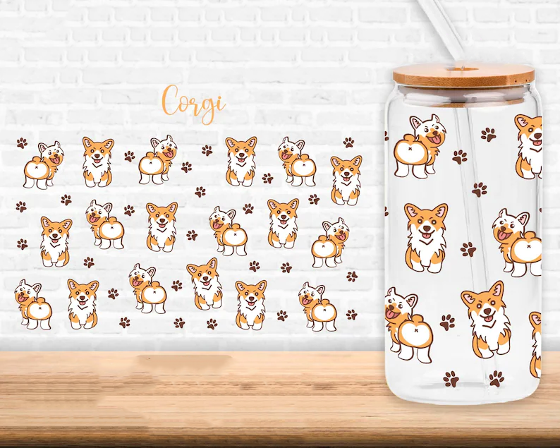 Corgi Love Libbey Wrap