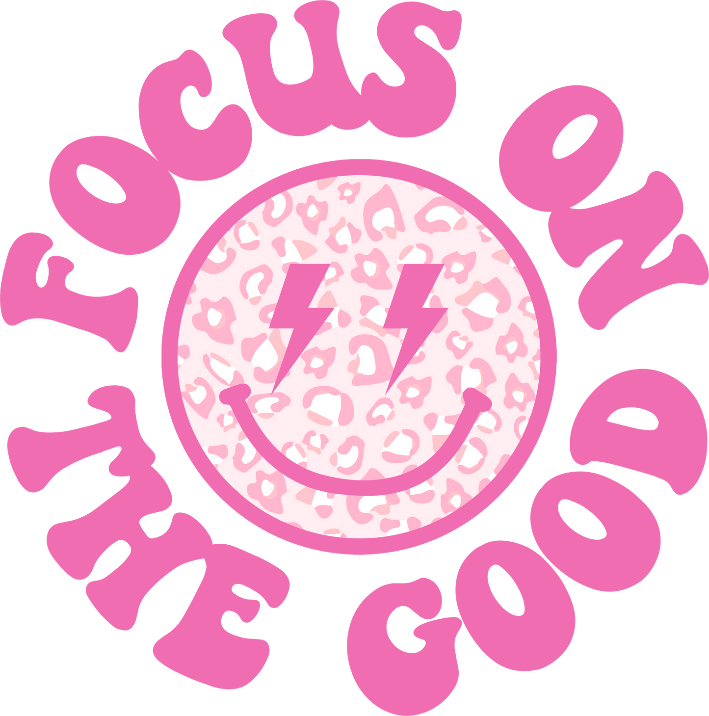 Focus On the Good Back DTF