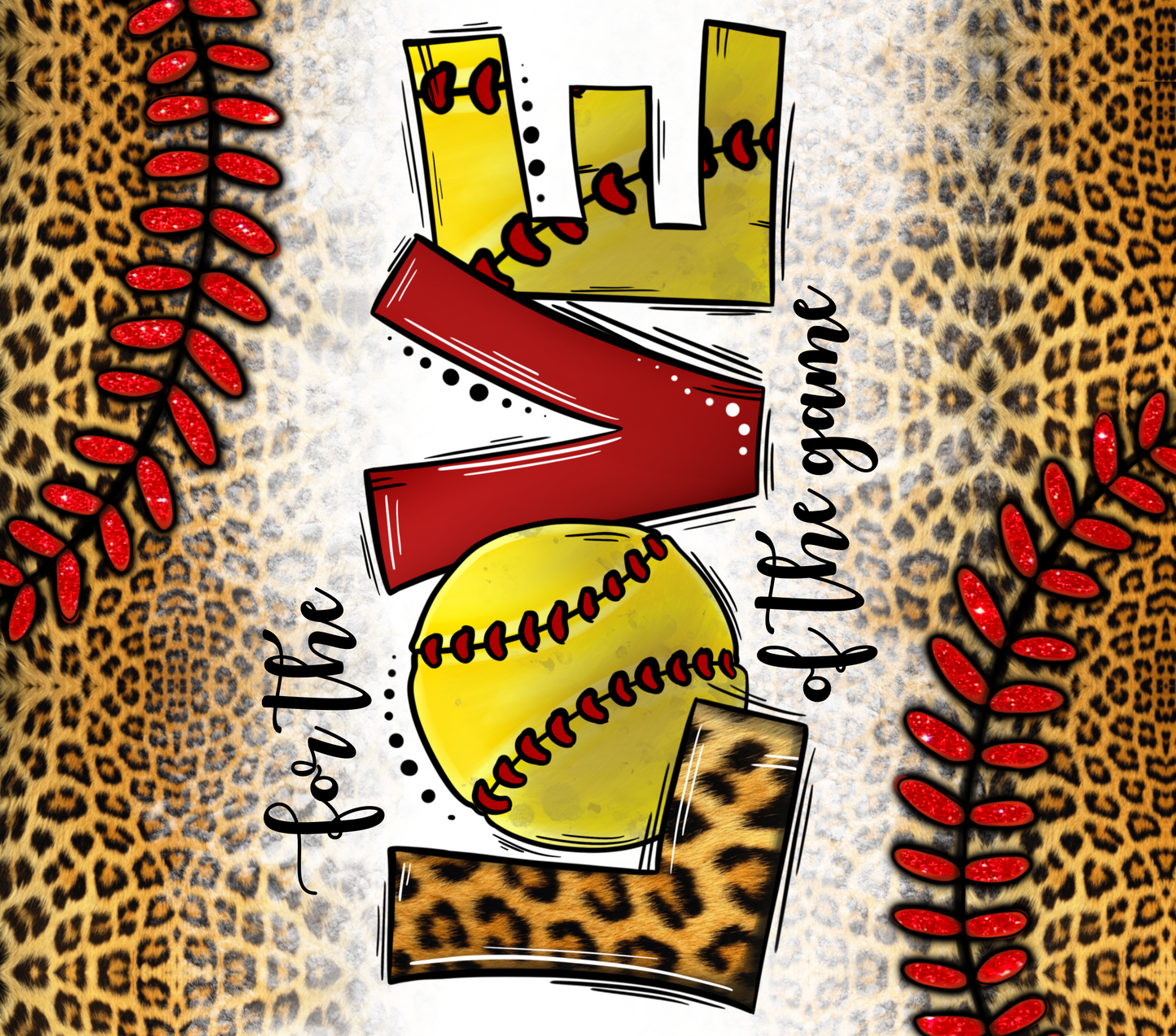 For The Love Of The Game Tumbler Wrap