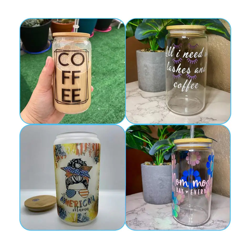 16oz Clear Sublimation Libbey Glass Blanks