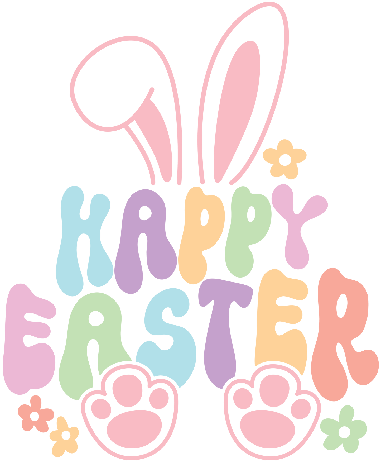 Happy Easter DTF