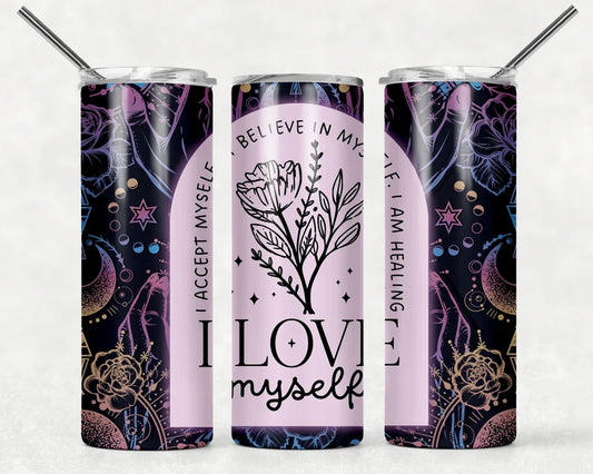 I Love Myself Tumbler Wrap