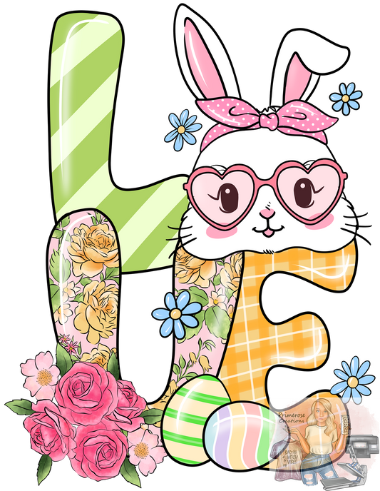 Love Bunny DTF