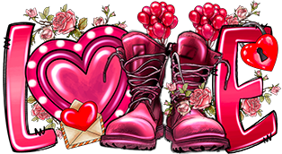 Love Boots DTF