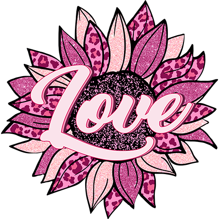 Love Sunflower DTF