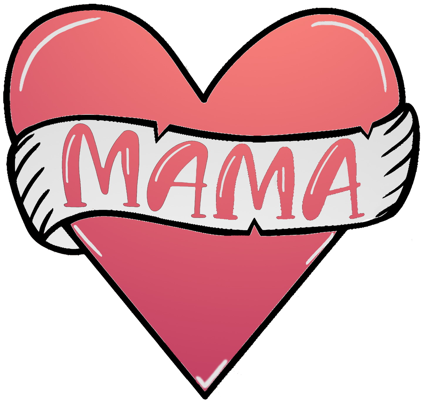 Mama Heart DTF