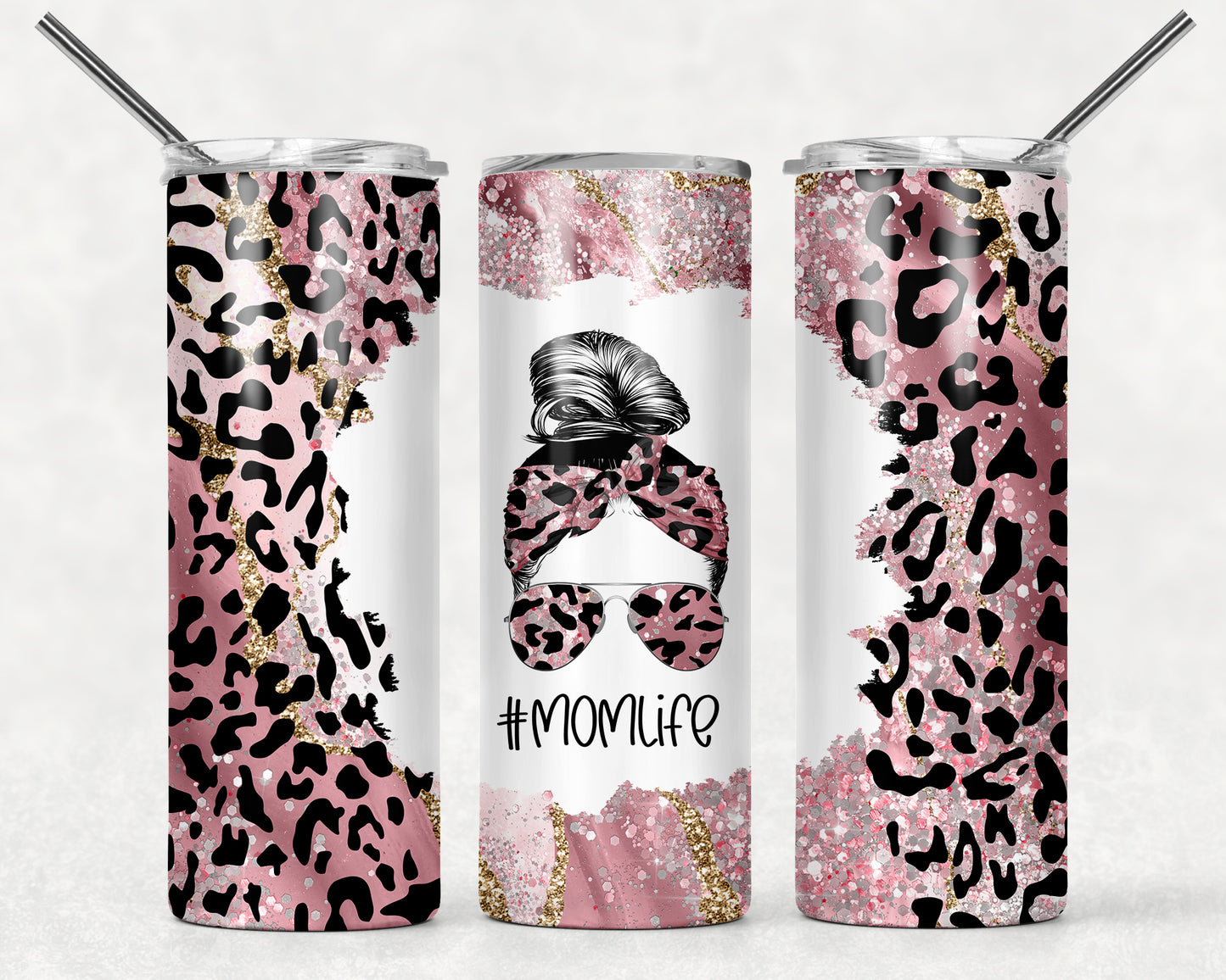 #MomLifeTumbler Wrap