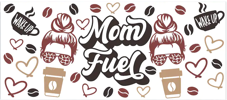 Mom Fuel Libbey Wrap