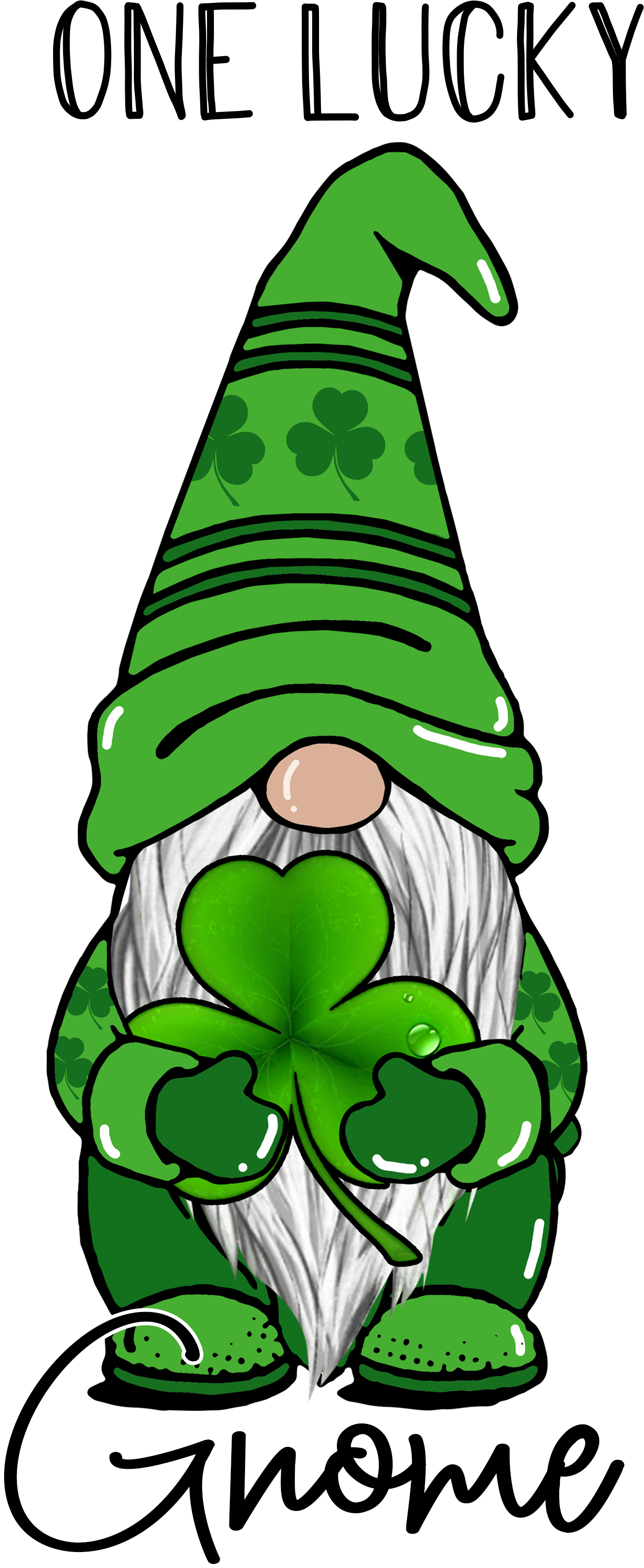 One Lucky Gnome DTF