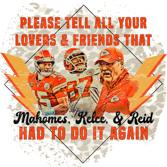 Please Tell All Your Friends DTF