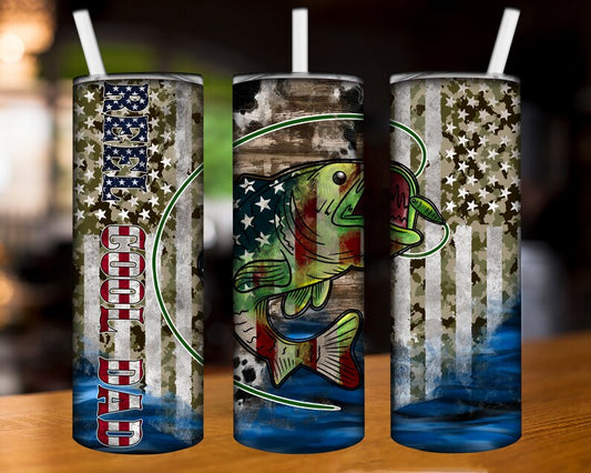 Reel Cool Dad Tumbler Wrap