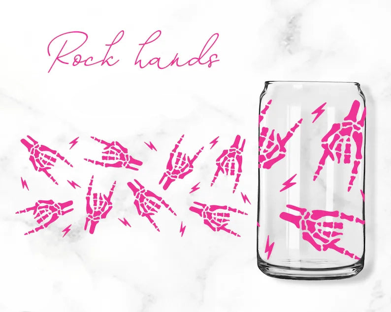 Rock Hands Libbey Wrap