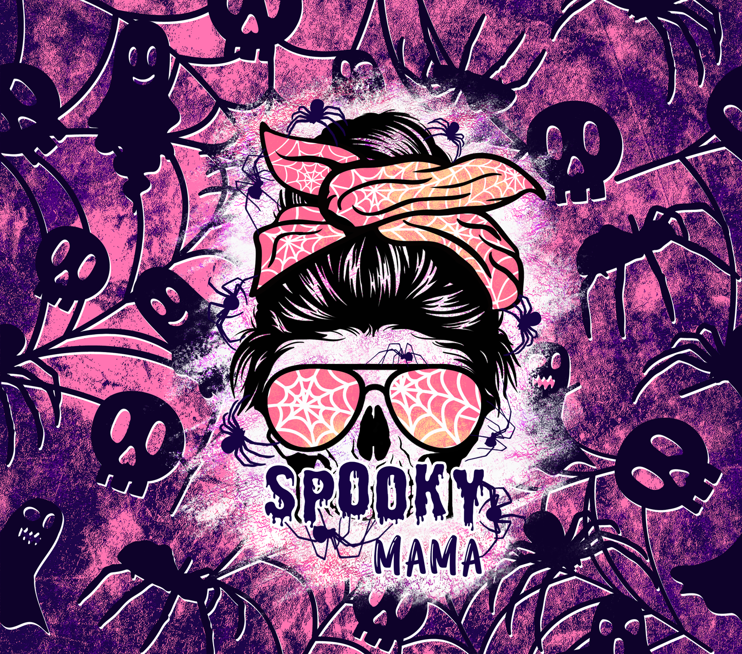 Spooky Mama Tumbler Wrap