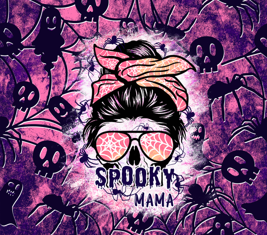 Spooky Mama Tumbler Wrap