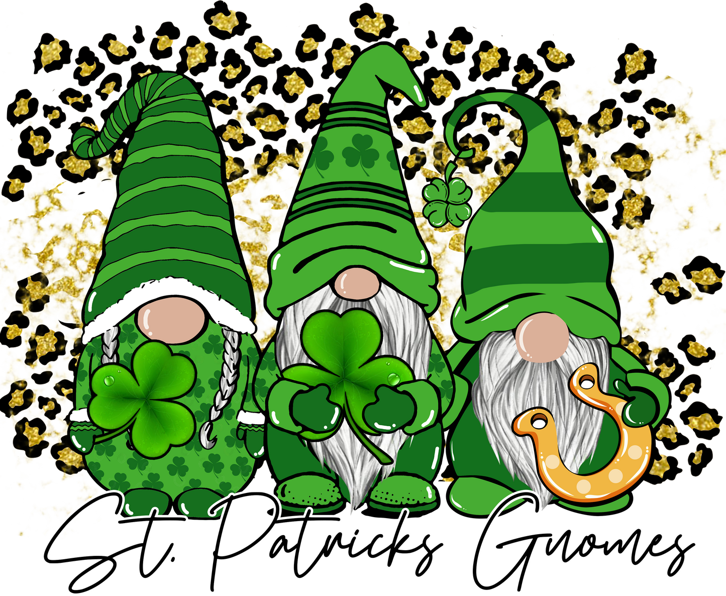 St. Patrick's Gnomes DTF