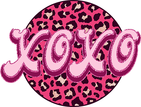 XOXO Circle 2 DTF