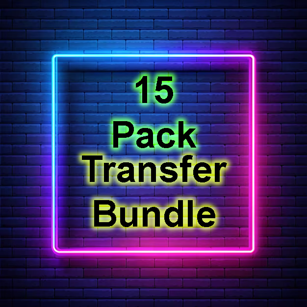 15 Pack Transfer Bundle