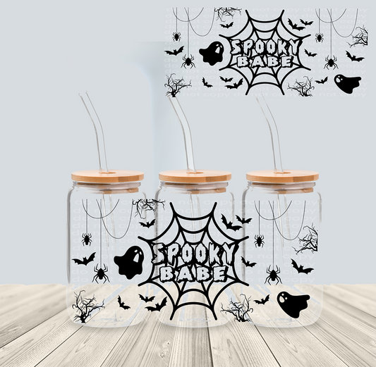 Spooky Babe- 16oz UVDTF Wrap