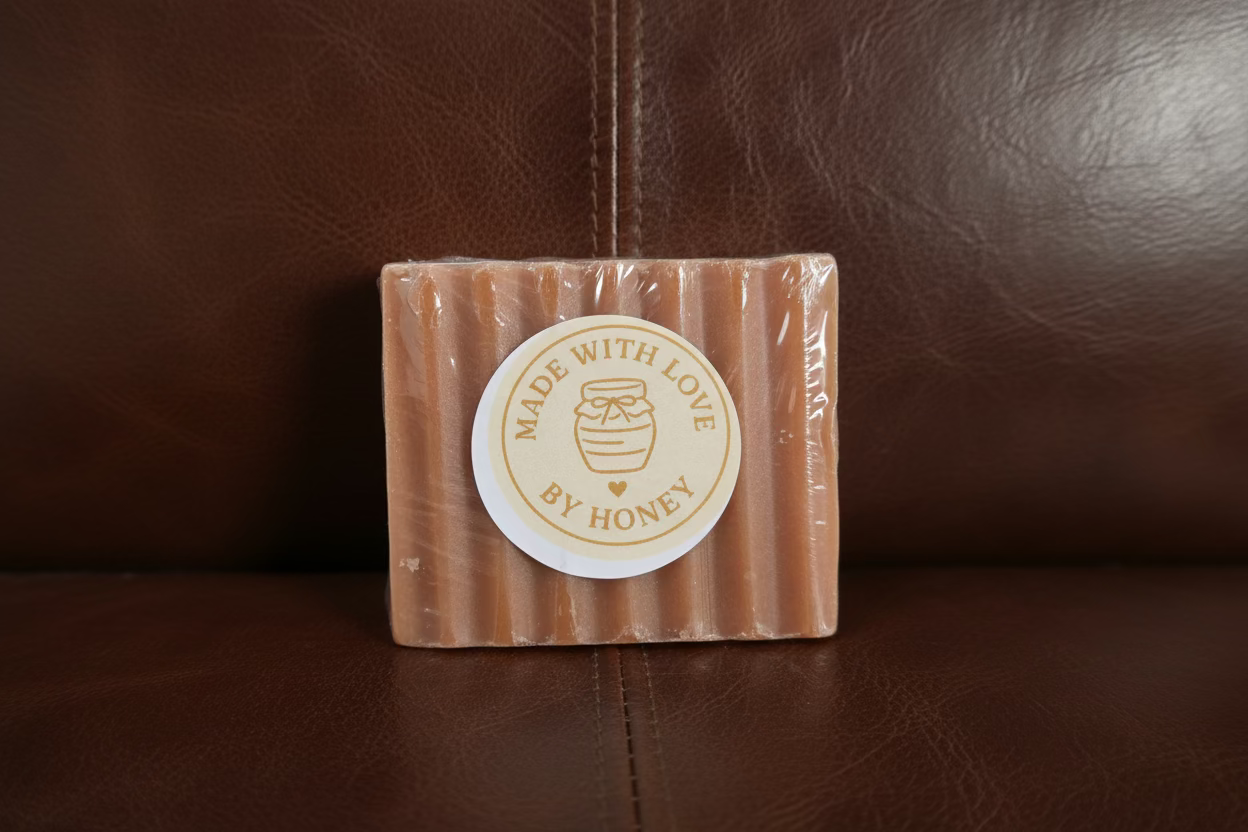 Leather - Goat Milk Soap - Handmade