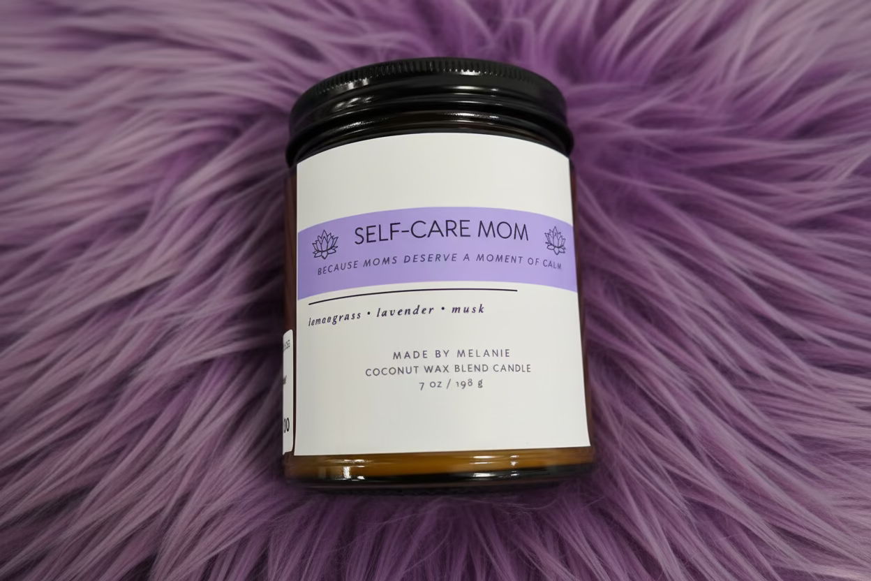 Self-Care Mom - Candle - Made by Melanie