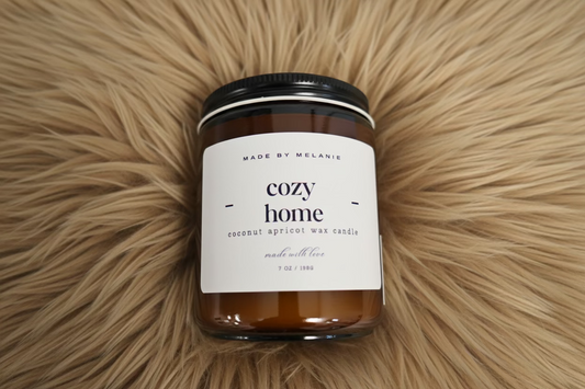 Cozy Home - Candle - Made by Melanie