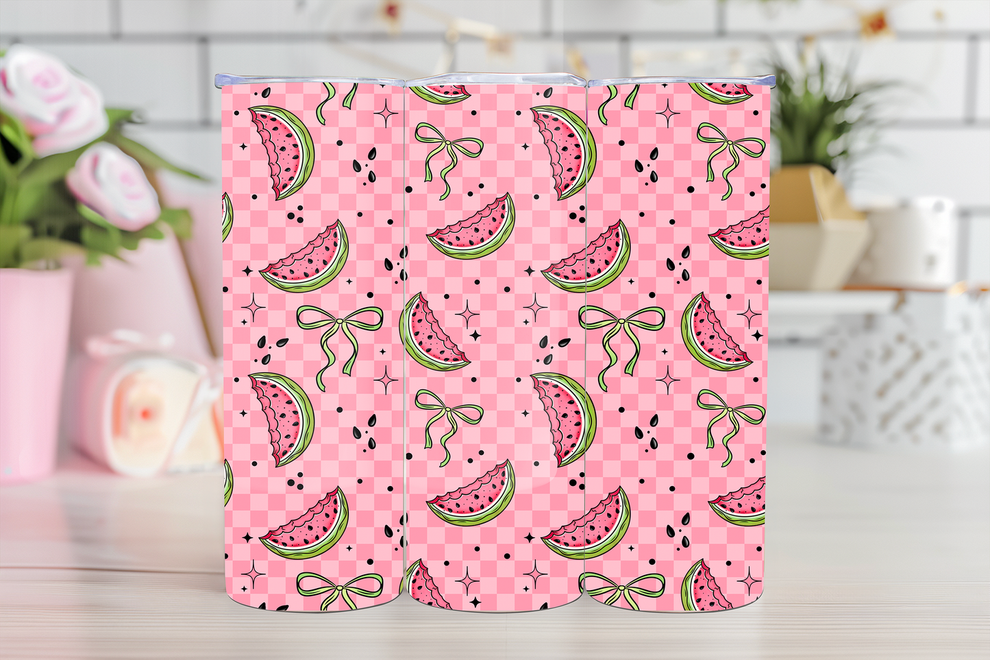 Watermelon Summer-20oz TUMBLER WRAP