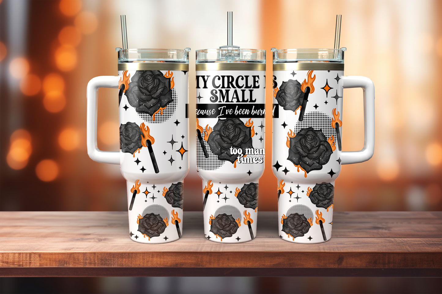 Circle Small - 40oz Tumbler Wrap