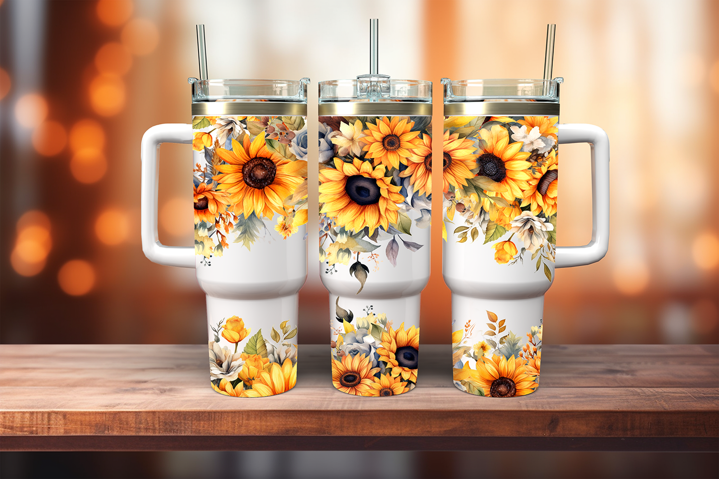 Sunflower - 40oz Tumbler Wrap