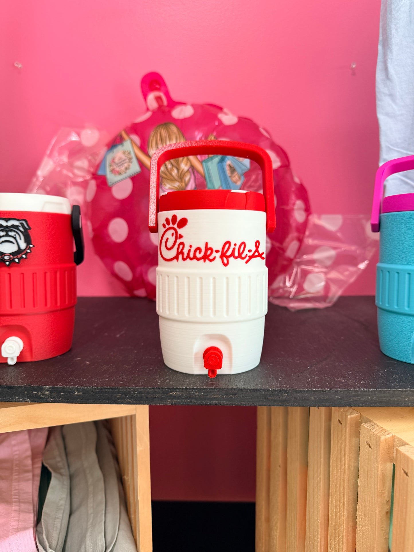 Basic Girl - 12oz Can Holder With handle - 2-5 Business Days