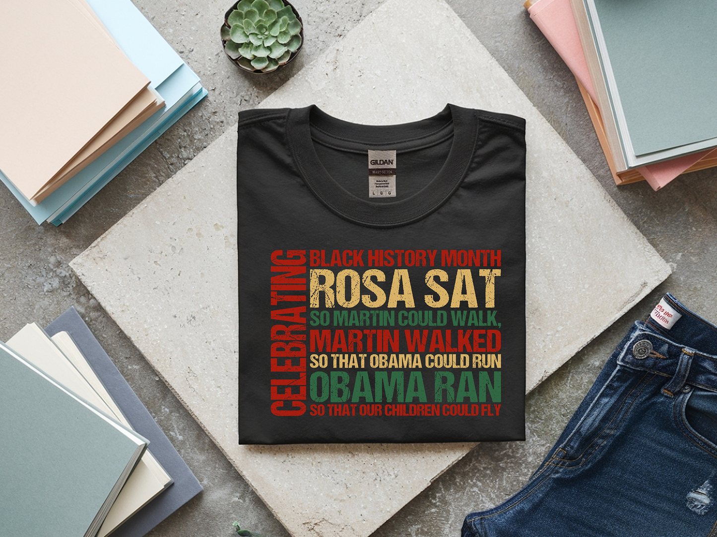 About Black History-Full Color -DTF Transfer