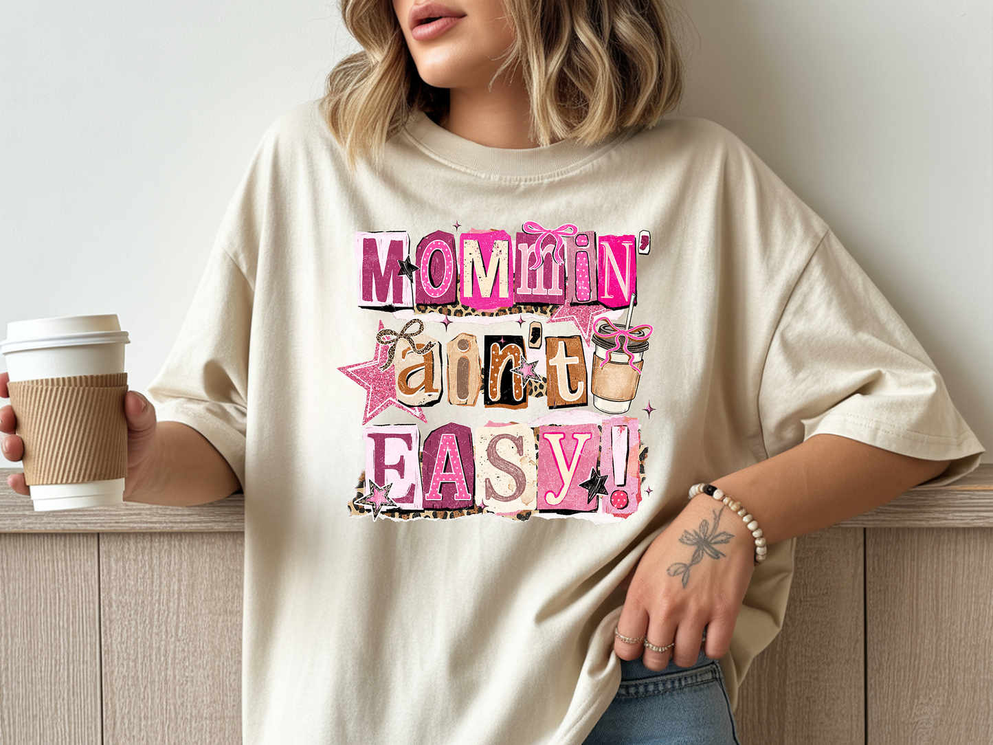 Ain't Easy - Full Color - DTF Transfer - 2-5 Business Days
