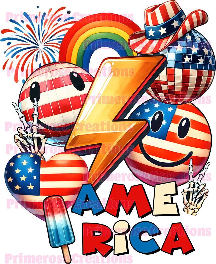 America Retro – Primerose Creations