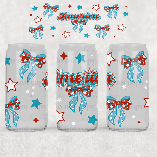 America - 16 oz UVDTF Wrap