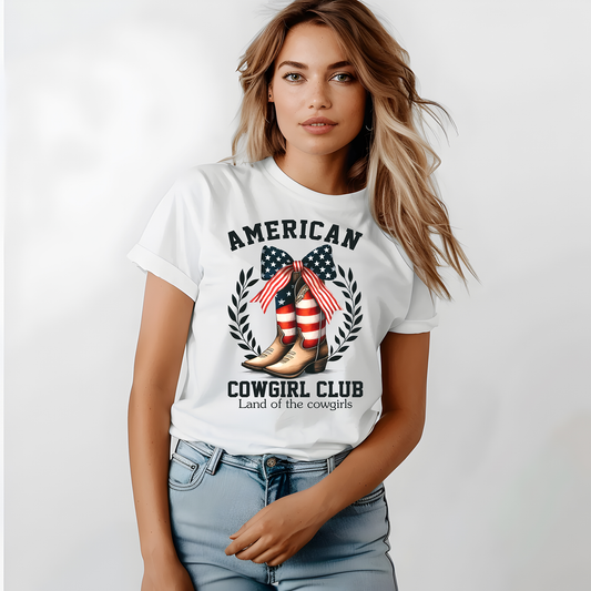 American Cowgirl Club- DTF TRANSFER
