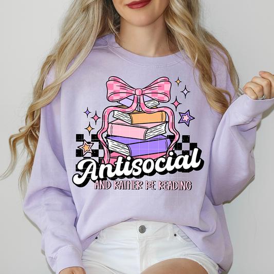 Antisocial Coquette - DTF TRANSFER
