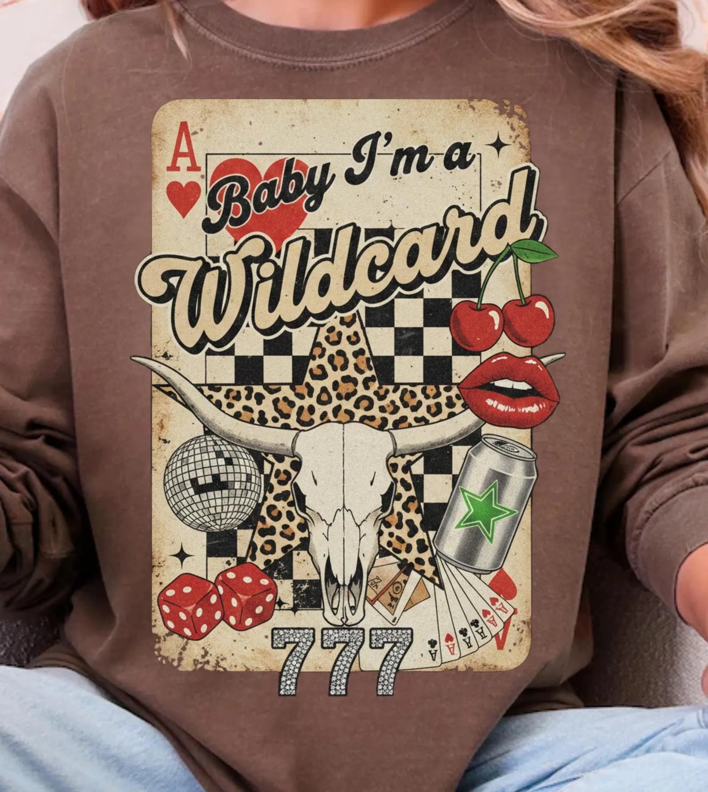 Baby a I'm  wildcard- Full Color DTF Transfer -2-5 Business Days