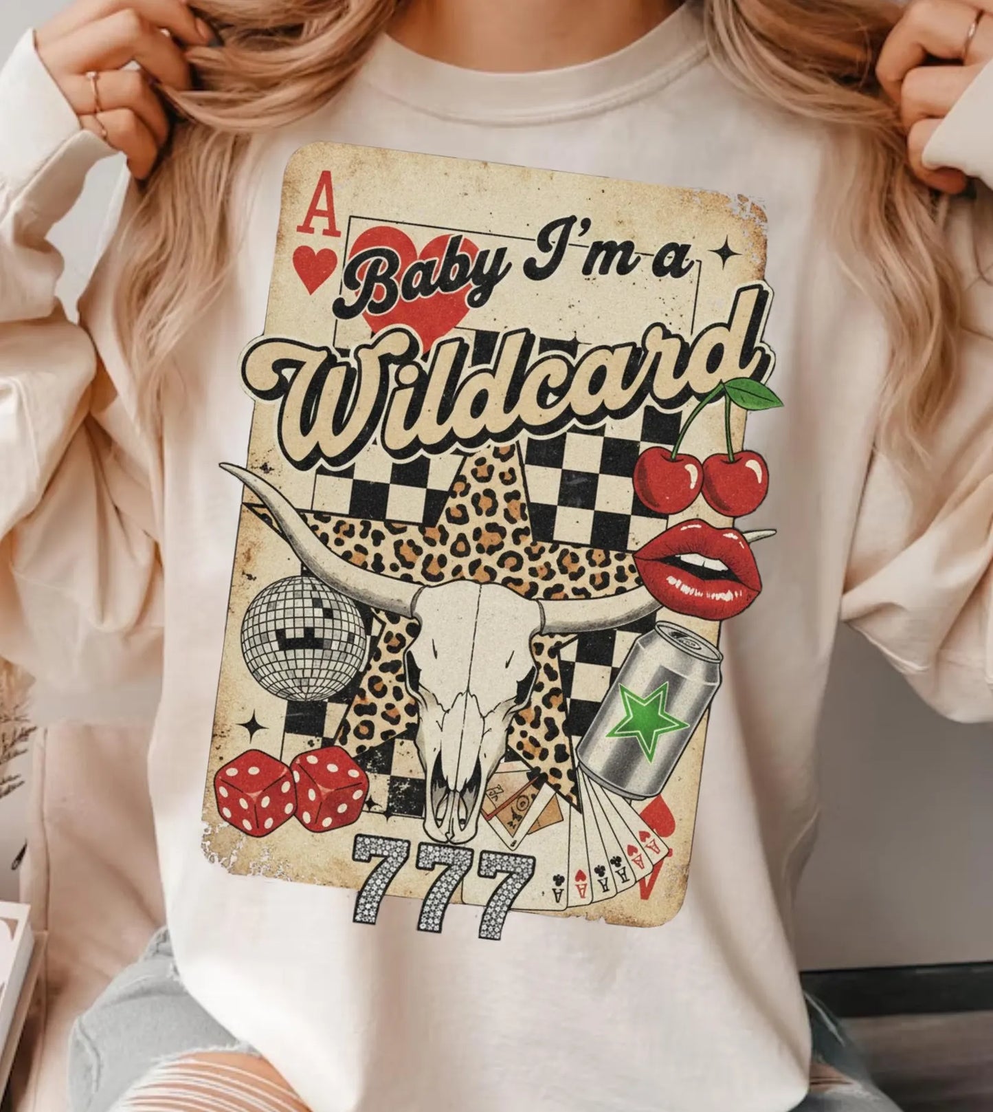 Baby a I'm  wildcard- Full Color DTF Transfer -2-5 Business Days