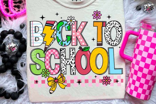 Back To School - DTF TRANSFER