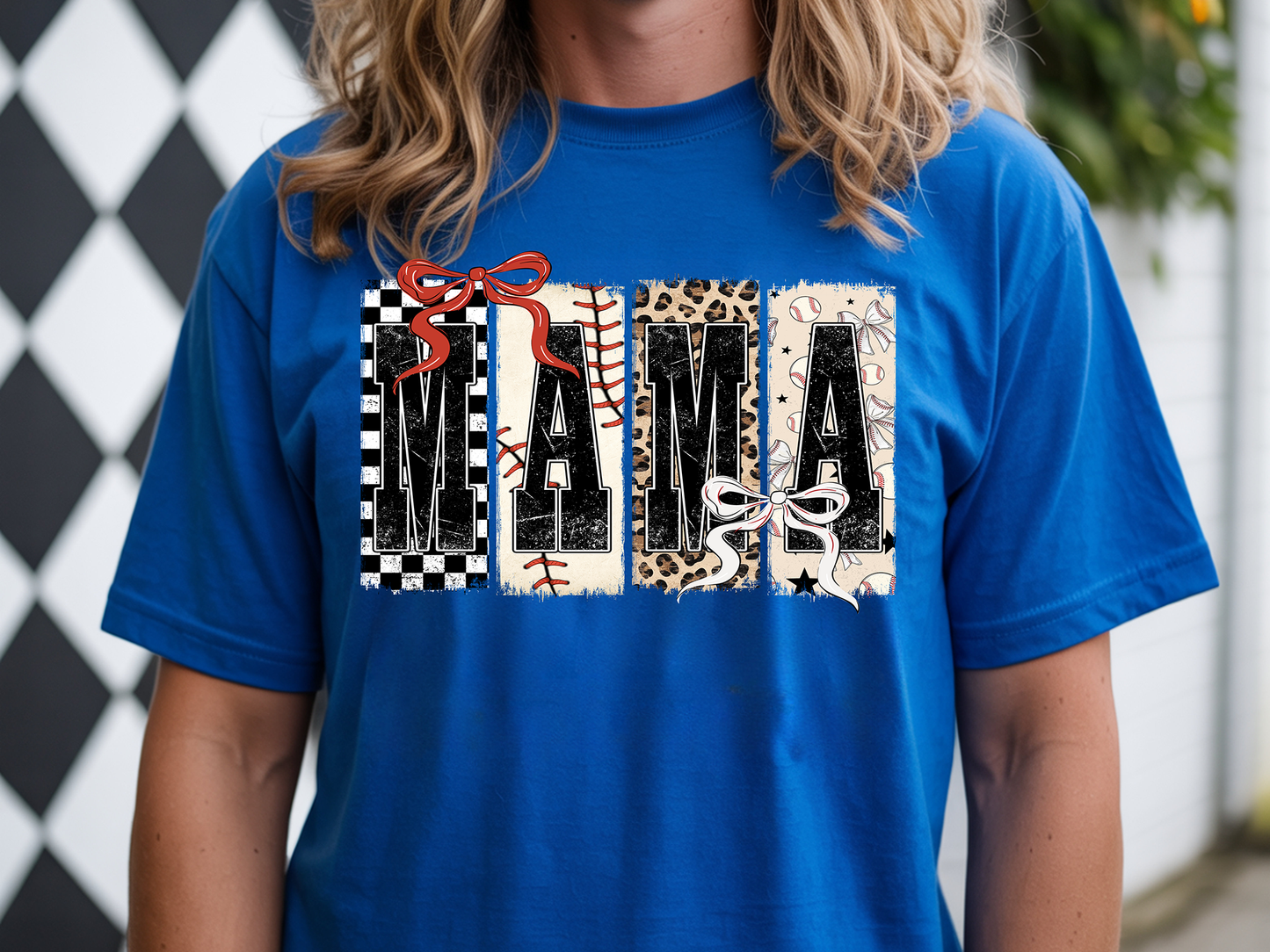 Baseball Mama Patterns - DTF Transfer - Friday New Releases