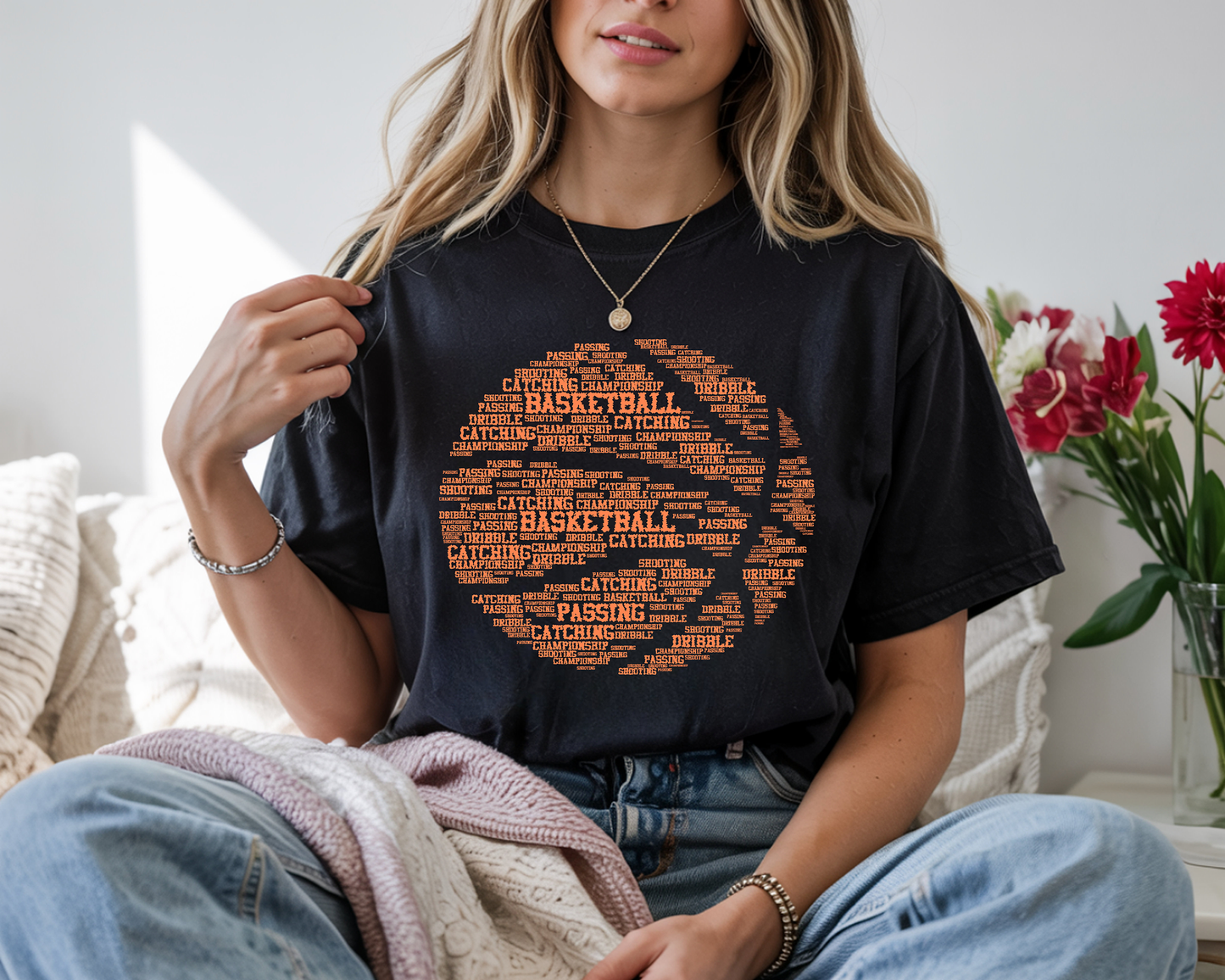 Basketball- Full Color- DTF TRANSFER- 2-5 Business Days