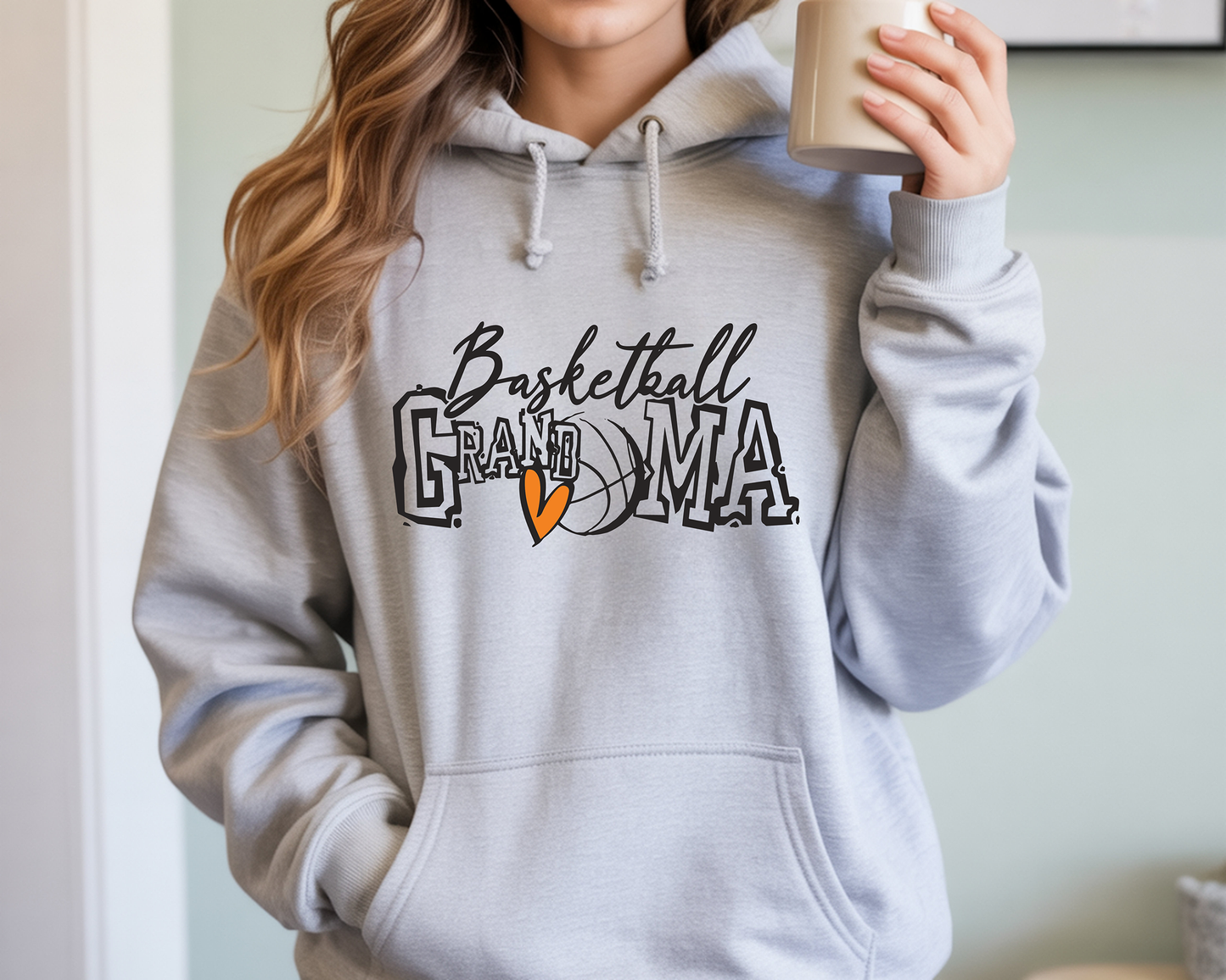 Basketball GrandMA-Full Color -DTF Transfer-WHOLESALE